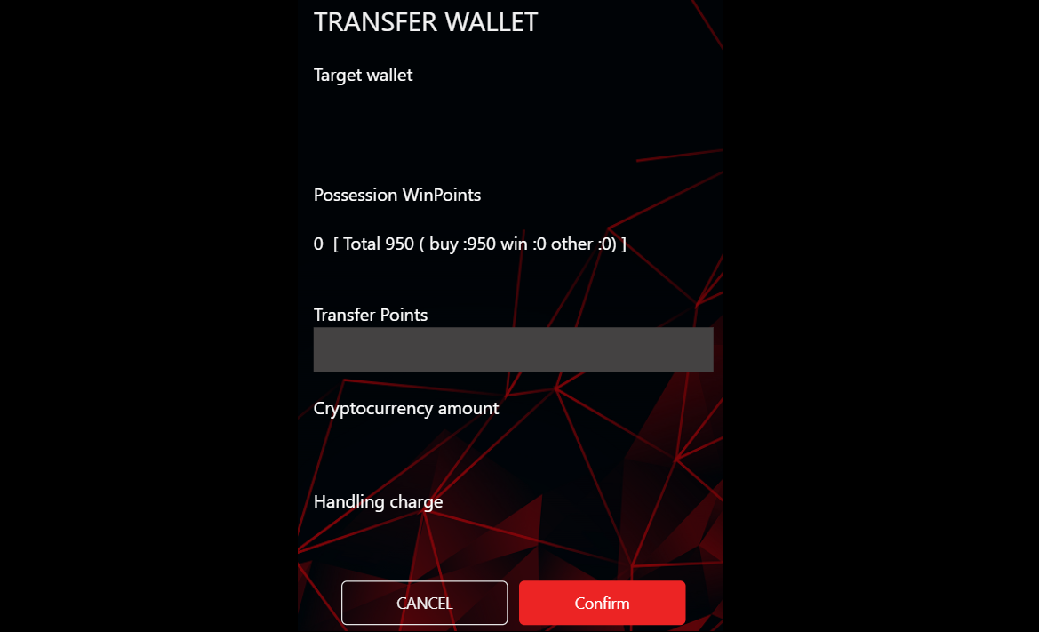 Sending to Wallet