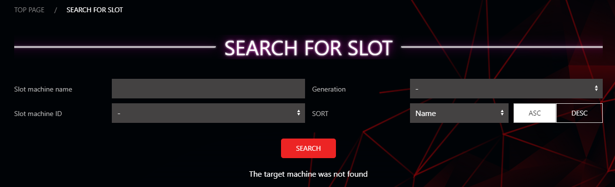 Slot Machine Search