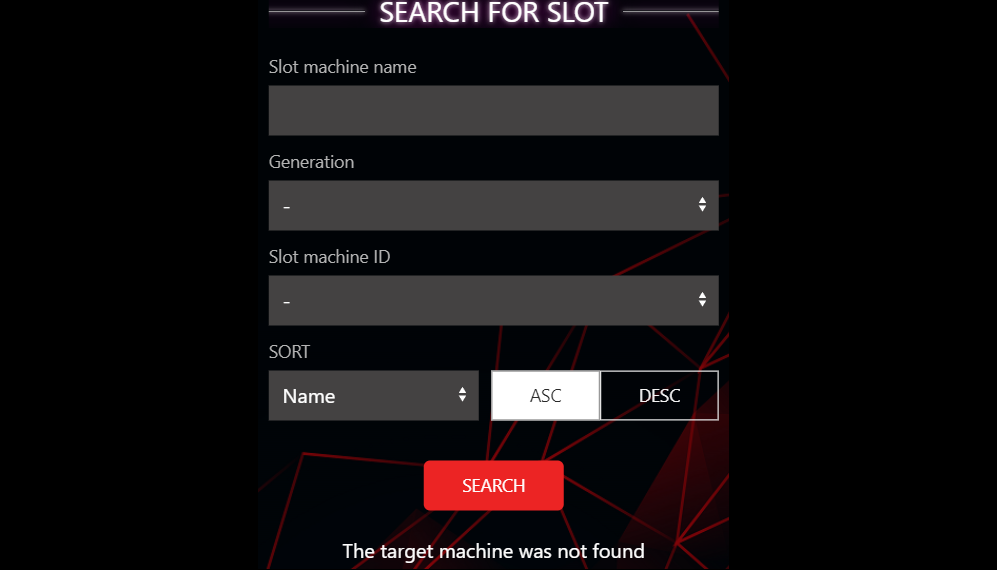 Slot Machine Search